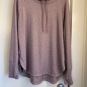 Athleta Purple Long Sleeve Relaxed Hoodie